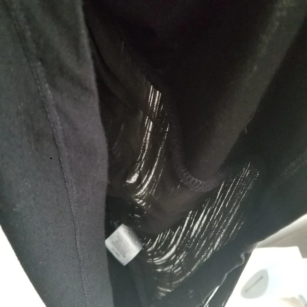 *SOLD* YOUNG FABULOUS & BROKE | ombre dress fringes silk navy blue sz S - Picture 4 of 11